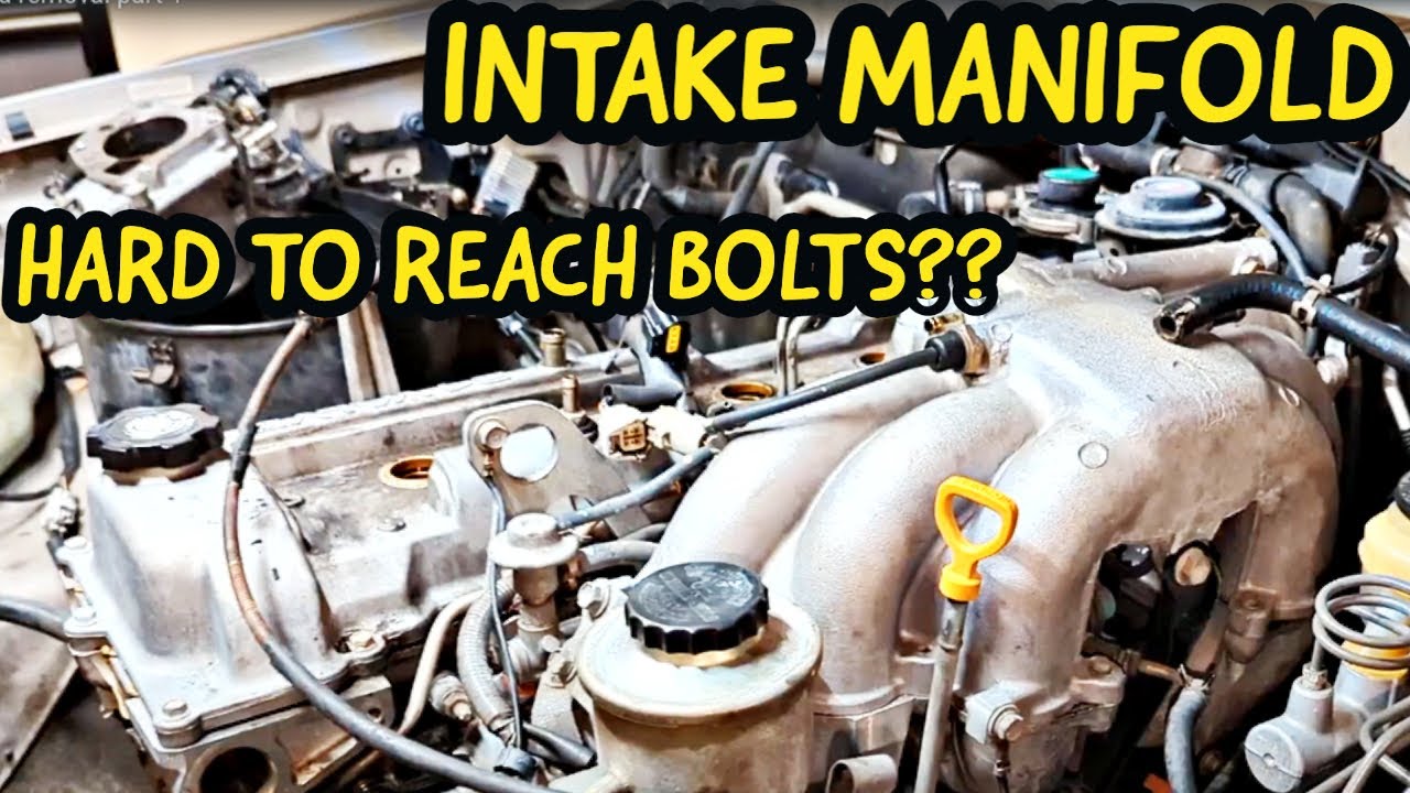 Land Cruiser 80 Series Throttle Body and Intake Manifold Removal 1FZFE - Part 1