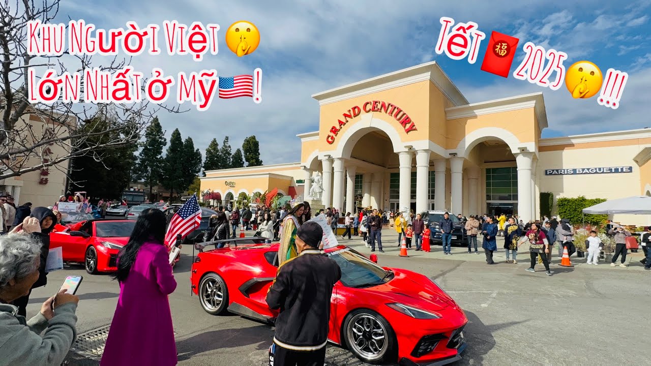 Khu Người Việt Lớn Nhất ở Mỹ! Little Saigon Grand Century Mall Nhìn Như Thế Nào? San Jose CA USA!