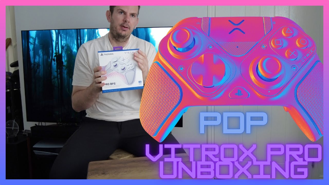 PDP Vitrix Pro PS5 Unboxing | Pro PS5 Controller | Playstation 5
