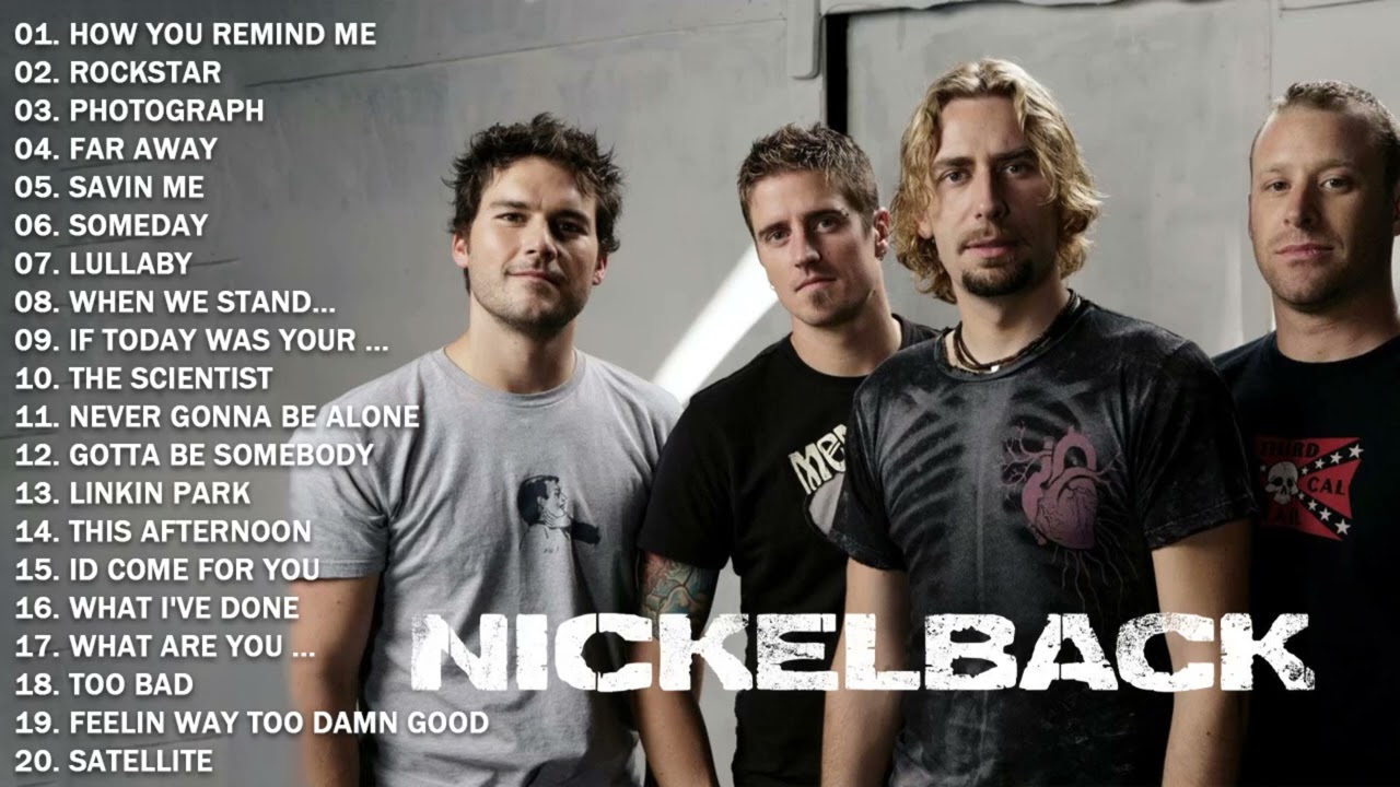 The Best of Nickelback full album 2024⚡Nickelback Greatest Hits Collections Of All Time