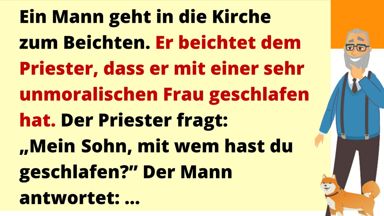 3 gute deutsche Witze für Senioren