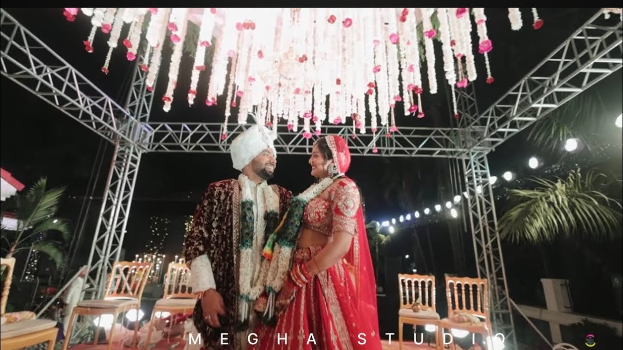KEYUR WEDS MILI || DAMAN | WEDDING | MEGHA LIVE STUDIO | DIVYA MASTERING |