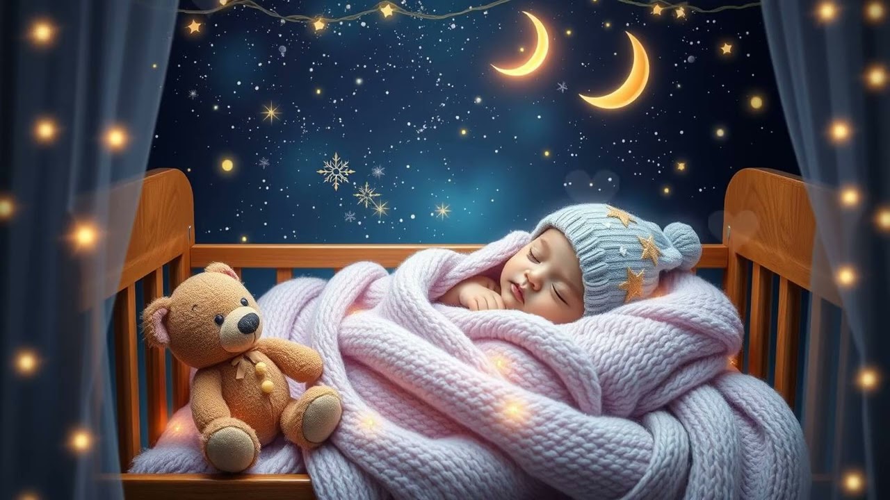 🌧️ Rainfall Harmony 🌙 Baby Sleep Music for Sweet Dreams 💤
