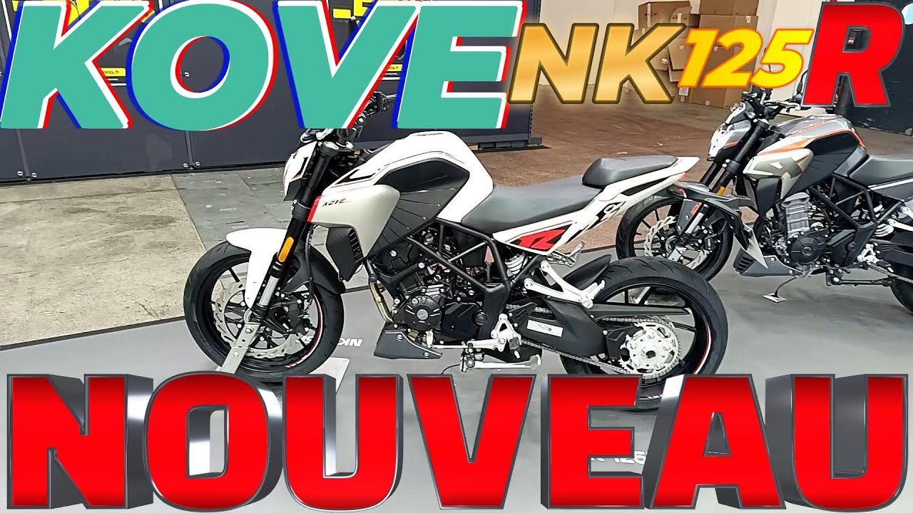 KOVE NK125R débarque en FRANCE !