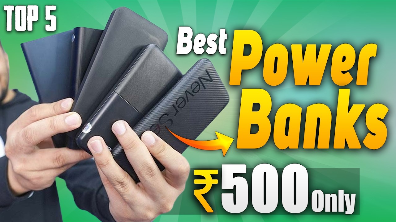 Top 5 Best power banks 2026 | best power bank under 500 in india 👉power bank 10000mah💥