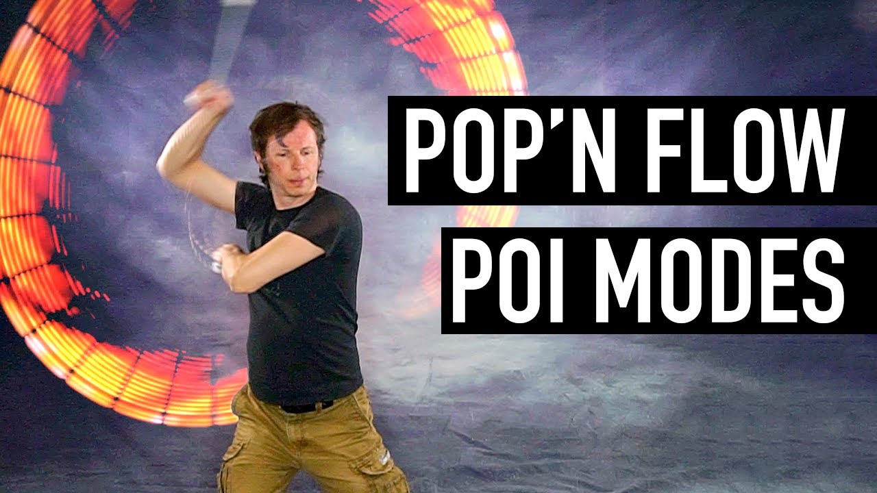 Flowtoys Pop'N Flow Poi Modes