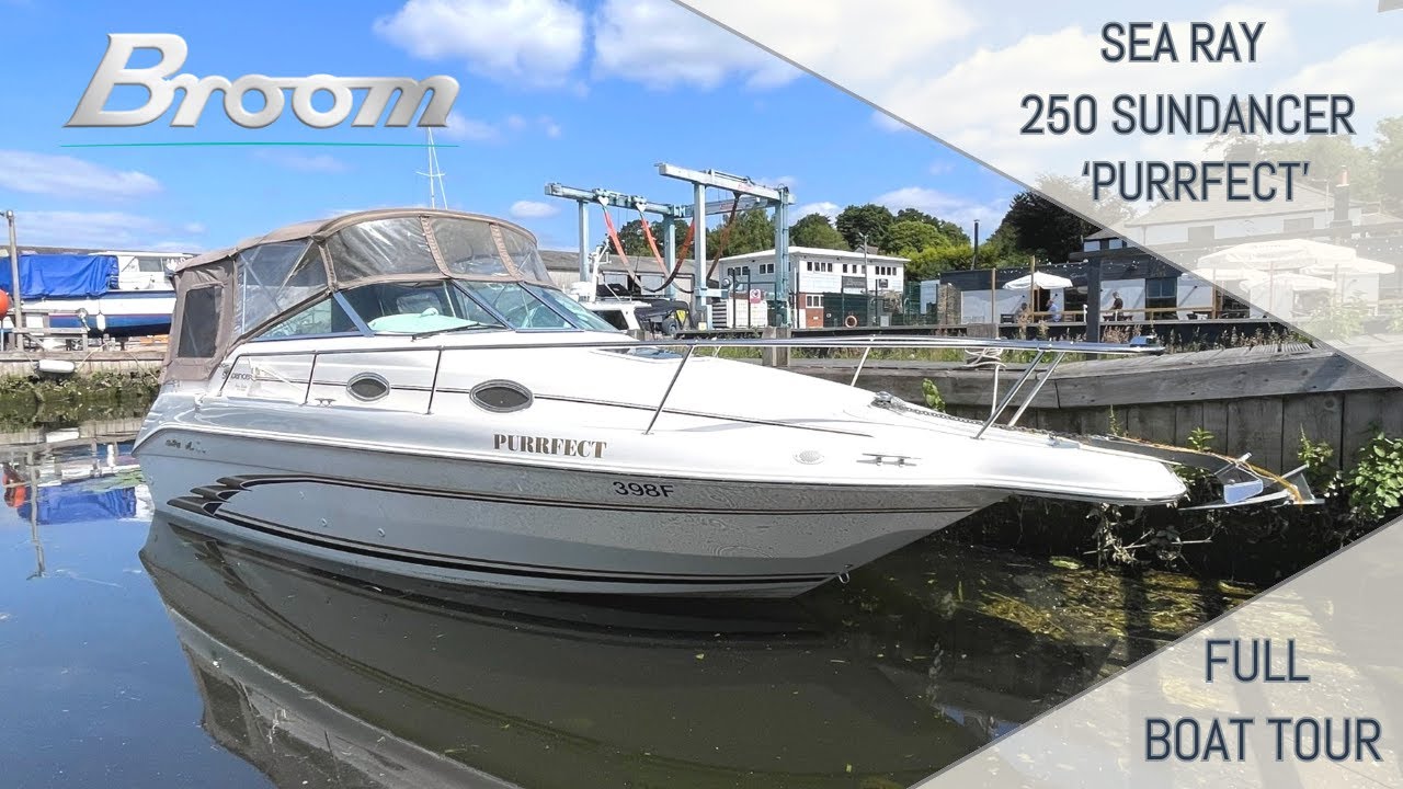Sea Ray 250 Sundancer 'Purrfect' | Full Boat Tour | For Sale with Broom Boat Sales