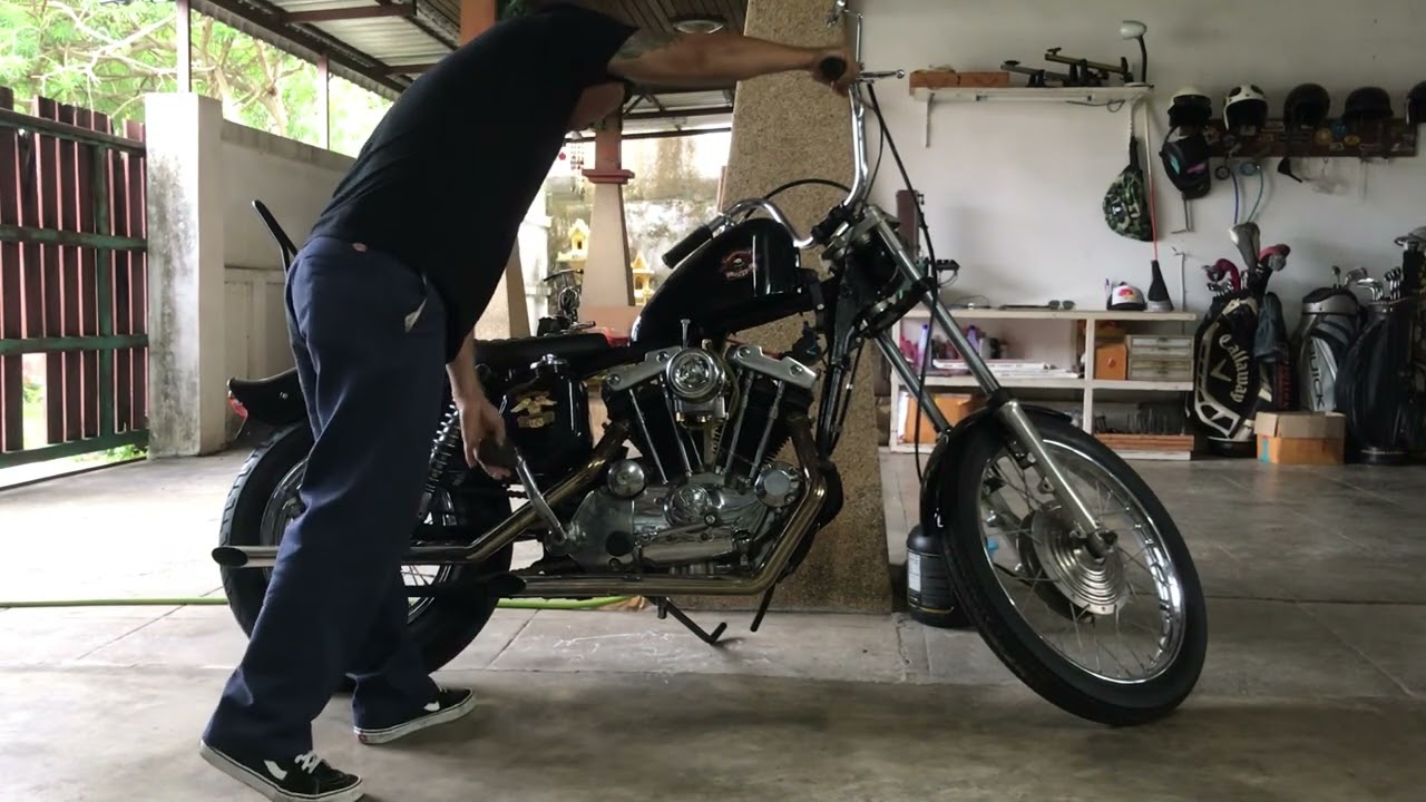 1975 Harley davidson sportster ironhead1000