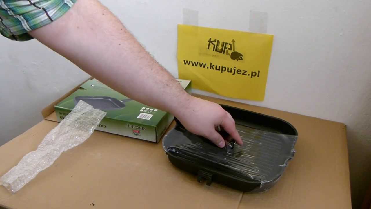 KINGHOFF - Patelnia grillowa z powłoką nieprzywieralną 28cm KH-3846 - www.kupujez.pl