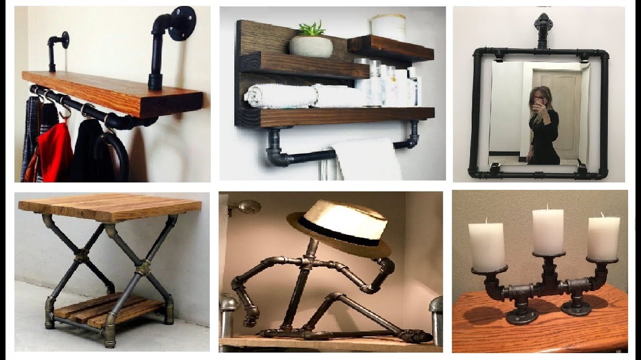 Unlock the Secrets of Industrial Decor Ideas: DIY with Pipes and Wood!