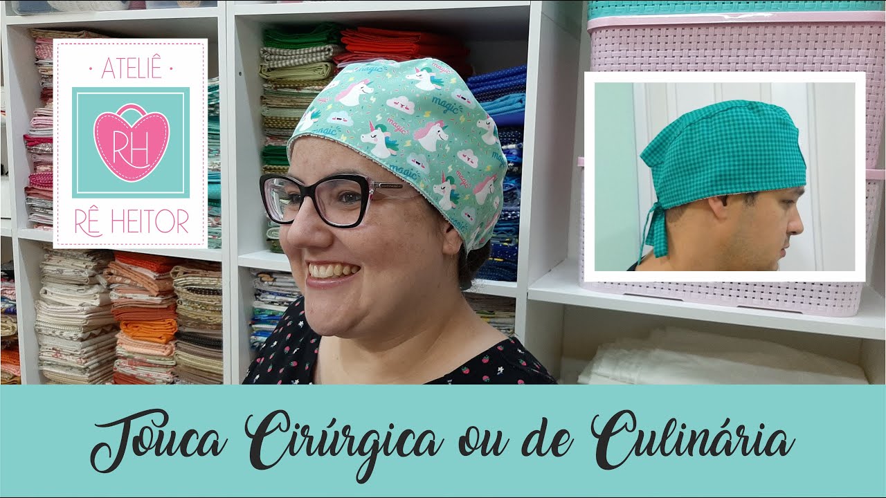 Touca cirúrgica ou culinária (LEGENDADO)