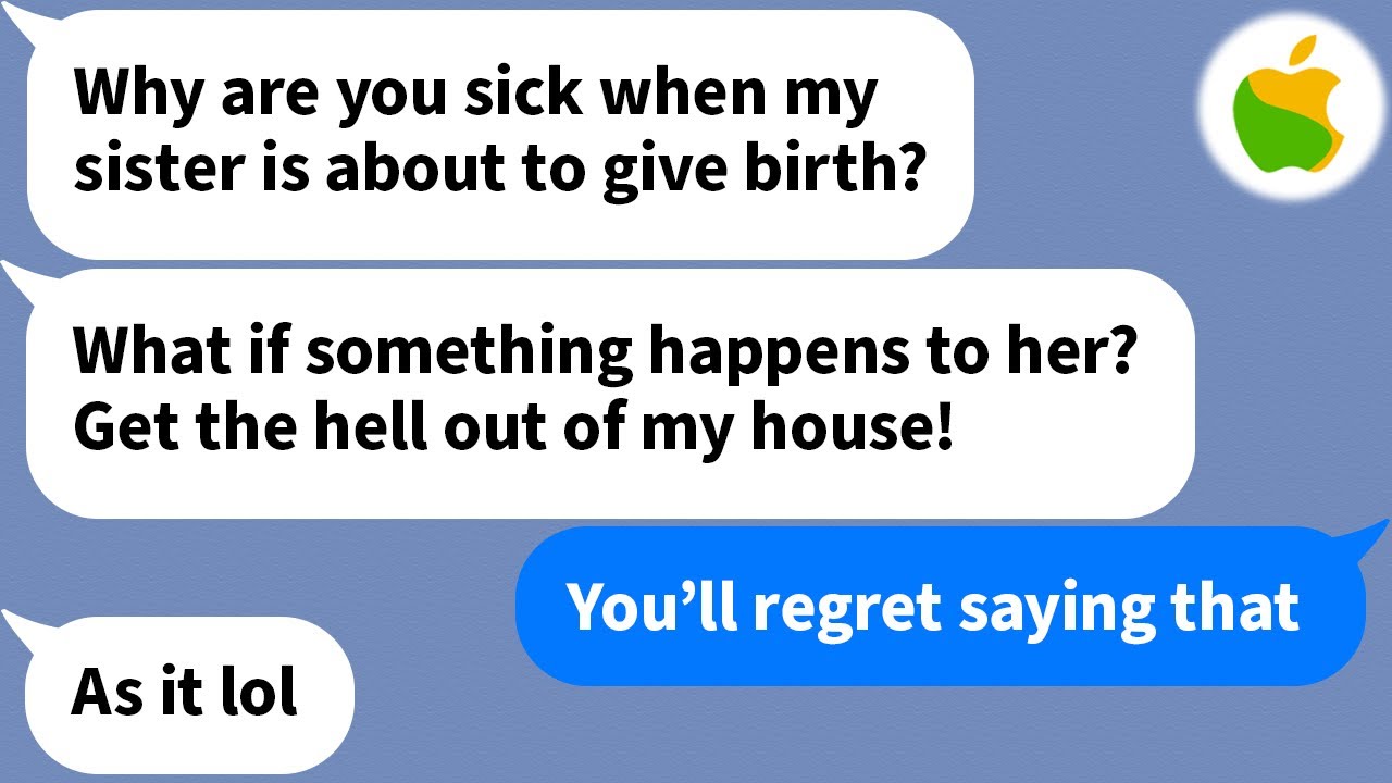 【Apple】 My husband kicked me out the house even though I was sick