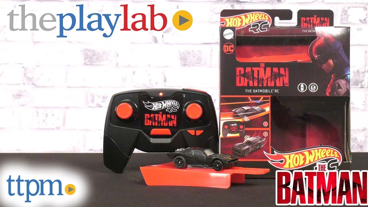 Hot Wheels RC The Batman Batmobile from Mattel | Play Lab
