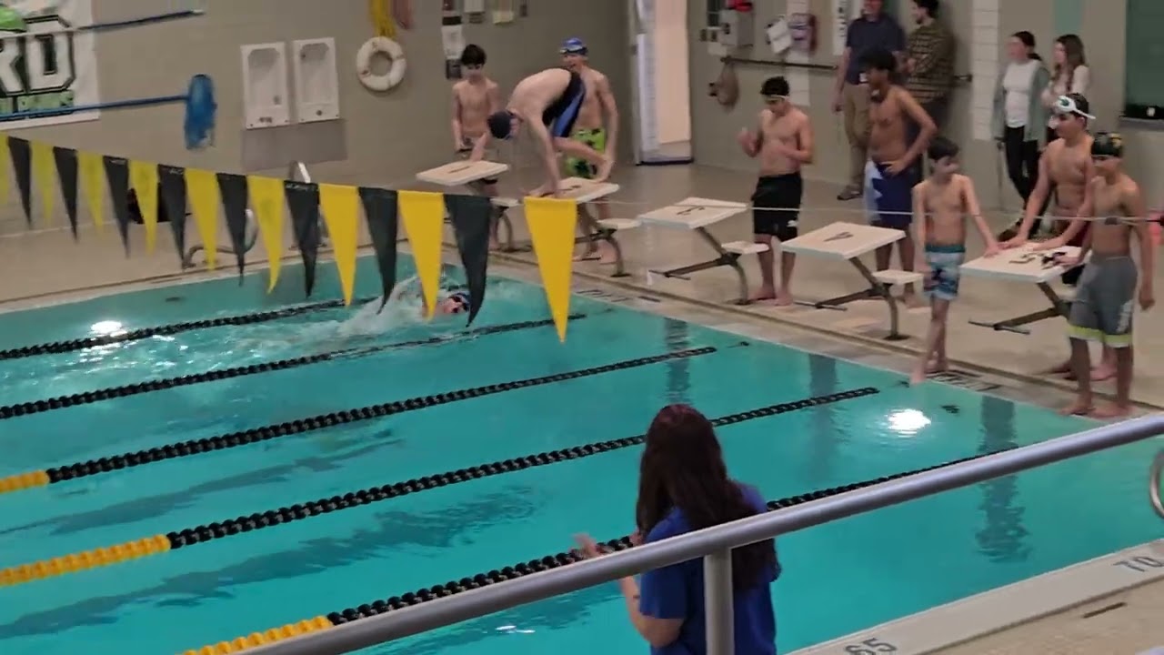 Smith swam like it was nobody's business and took over Bryant in today's meet. 