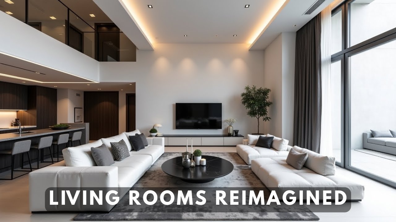 High Ceiling Living Rooms That Redefine Luxury | The Beauty of Vertical Space in Modern Living Rooms
