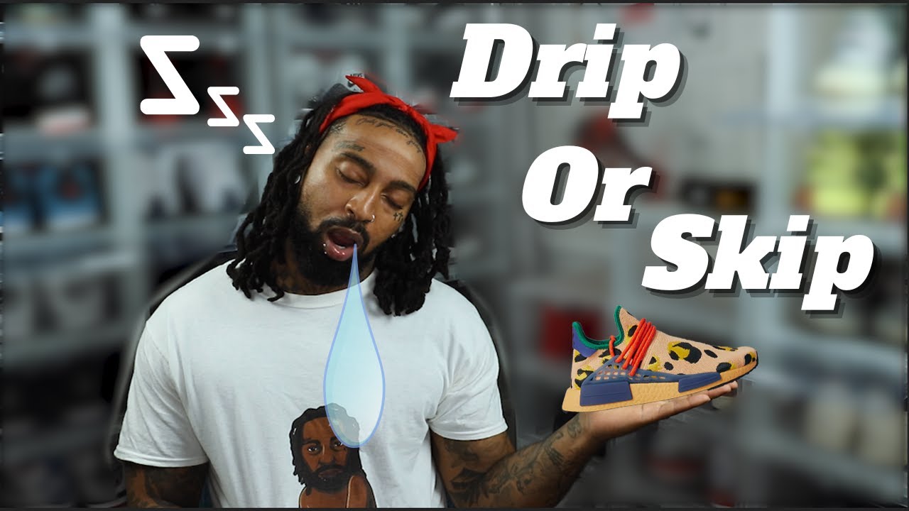 Pharrell x adidas NMD Hu “Animal Print” (Amber) | Drip or Skip