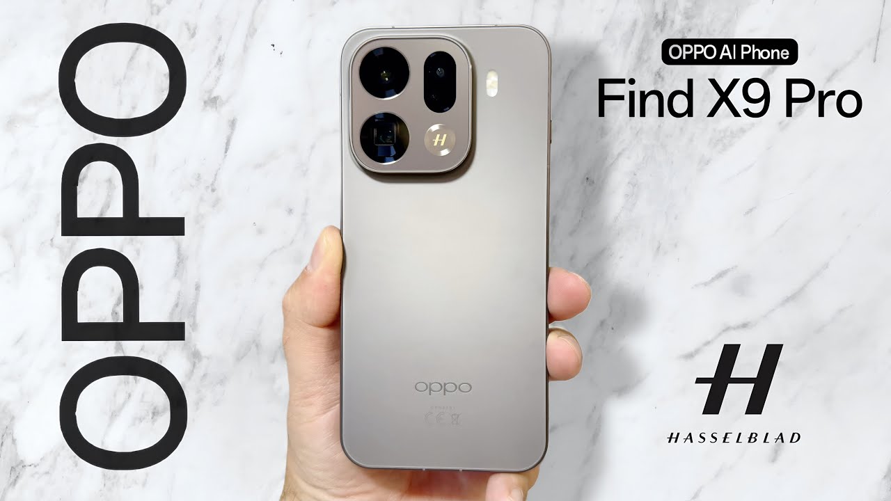 OPPO Find X9 Pro 5G with Hasselblad Camera - Unboxing and Hands-On