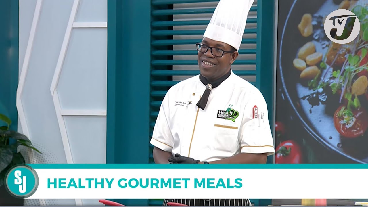 Healthy Gourmet Meals with Chef Christopher Brown | TVJ Smile Jamaica