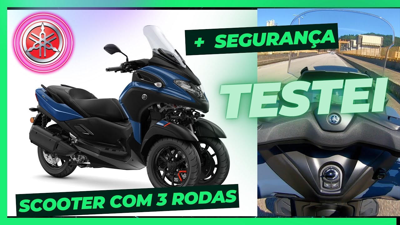 ТЕСТОВАЯ Поездка YAMAHA Tricity 300: Трехколесная революция!