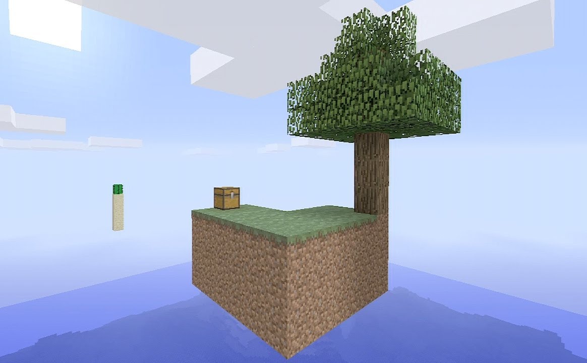 How to build skyblock - Minecraft - survival challenge map tutorial | HD