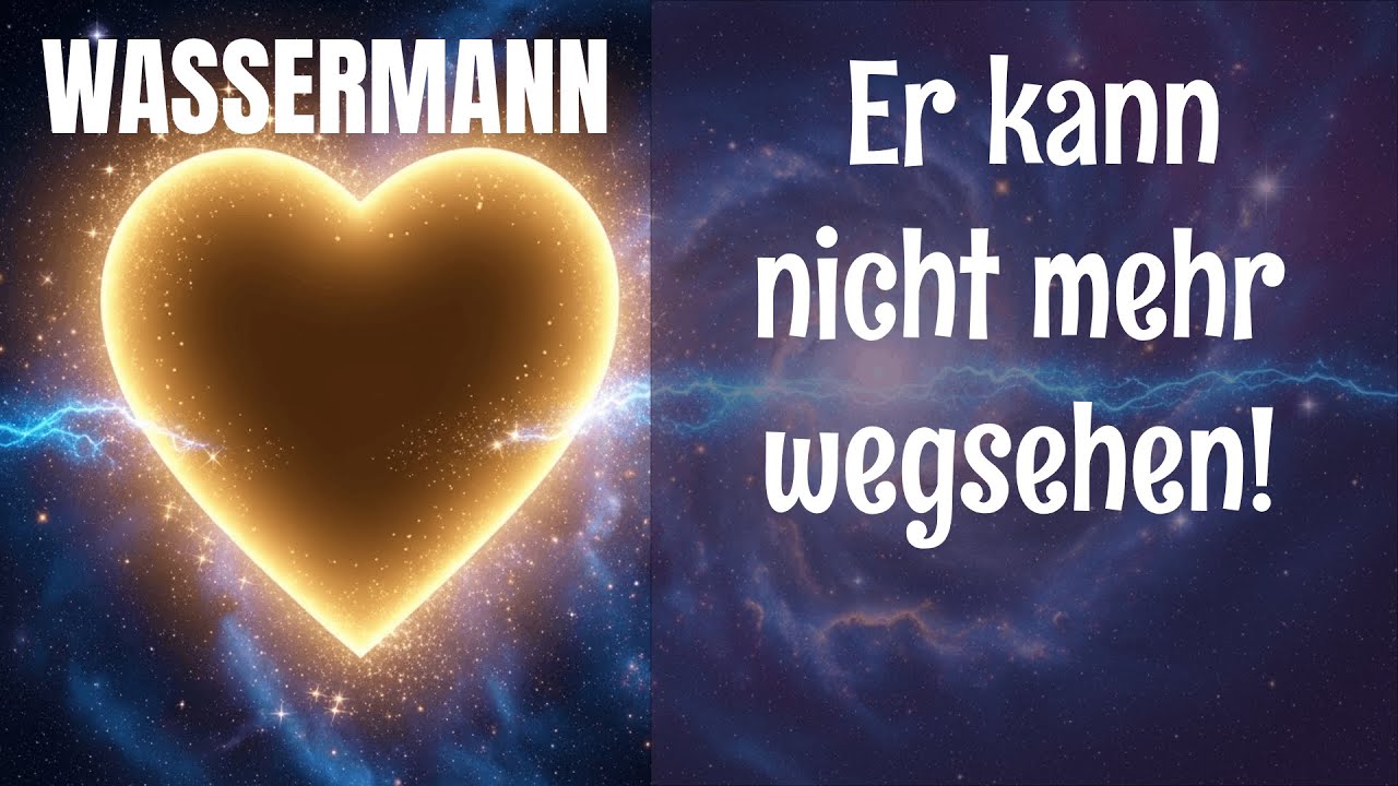Wassermann❣️Alarmstufe „ROT“! Er kann nicht mehr wegsehen - Tarot