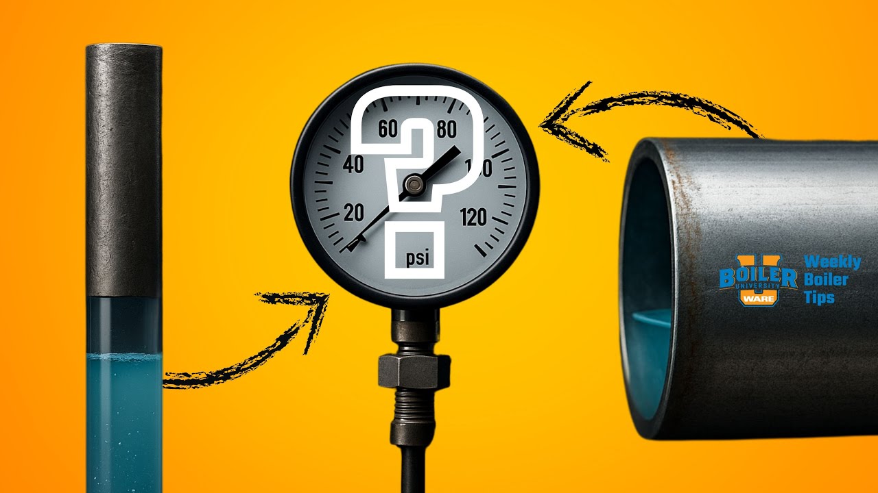 Water Column vs. PSI: The Pressure Conversion EXPLAINED!   Weekly Boiler Tip