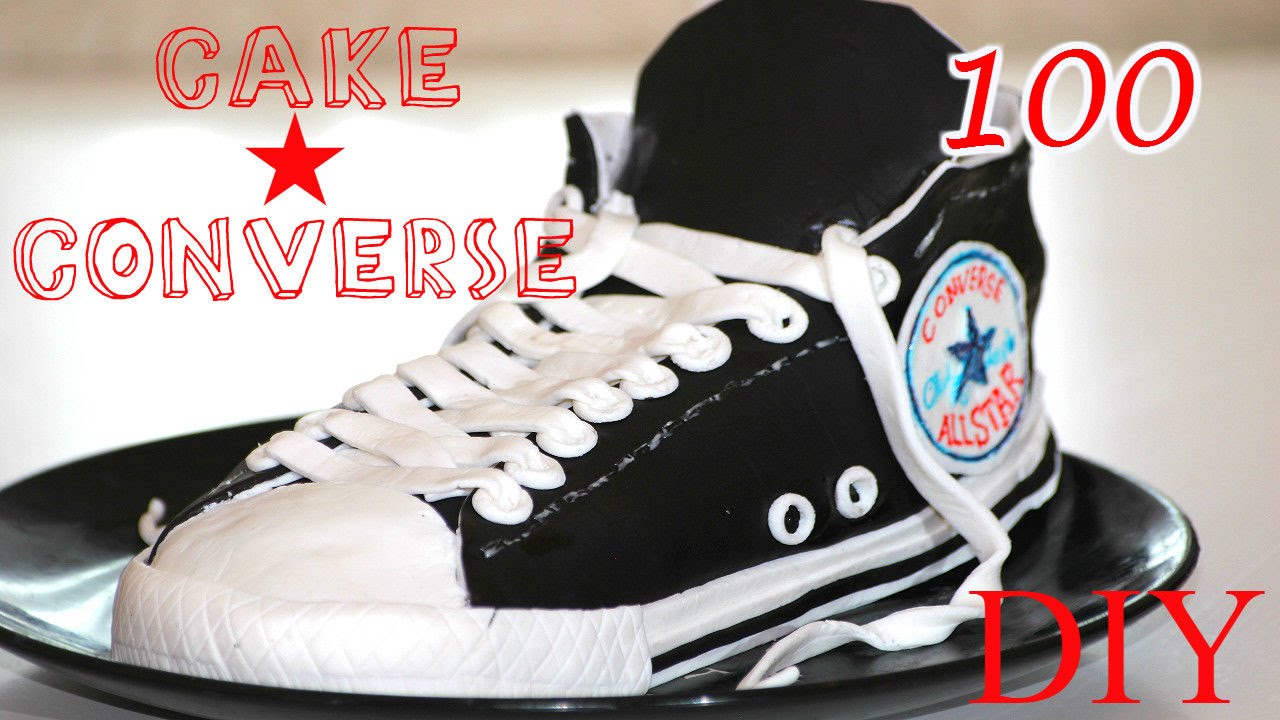 ТОРТ CONVERSE ★ DIY в честь первых 100 подписчиков (: