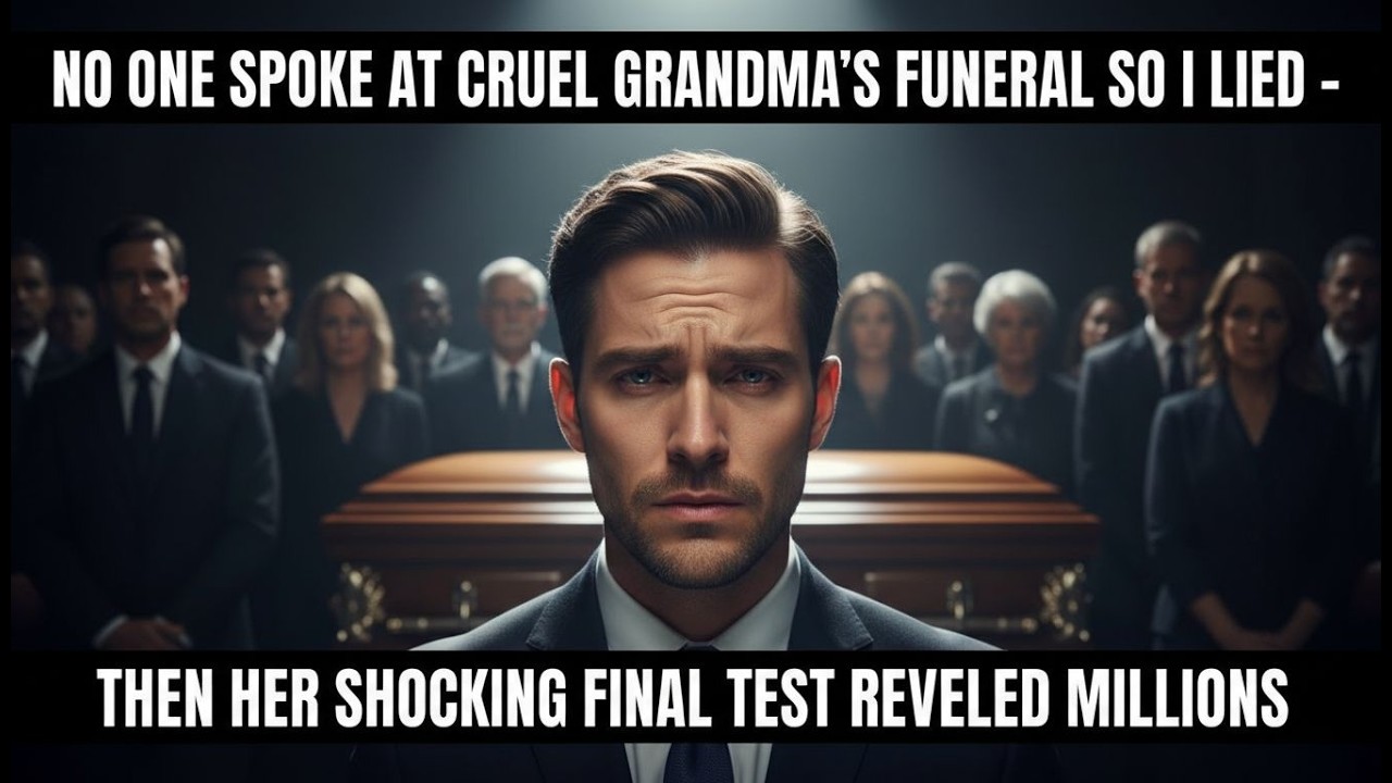 No One Gave Eulogy at My Cruel Grandmother's Funeral So I Lied – Her Final Test Left Me Millions
