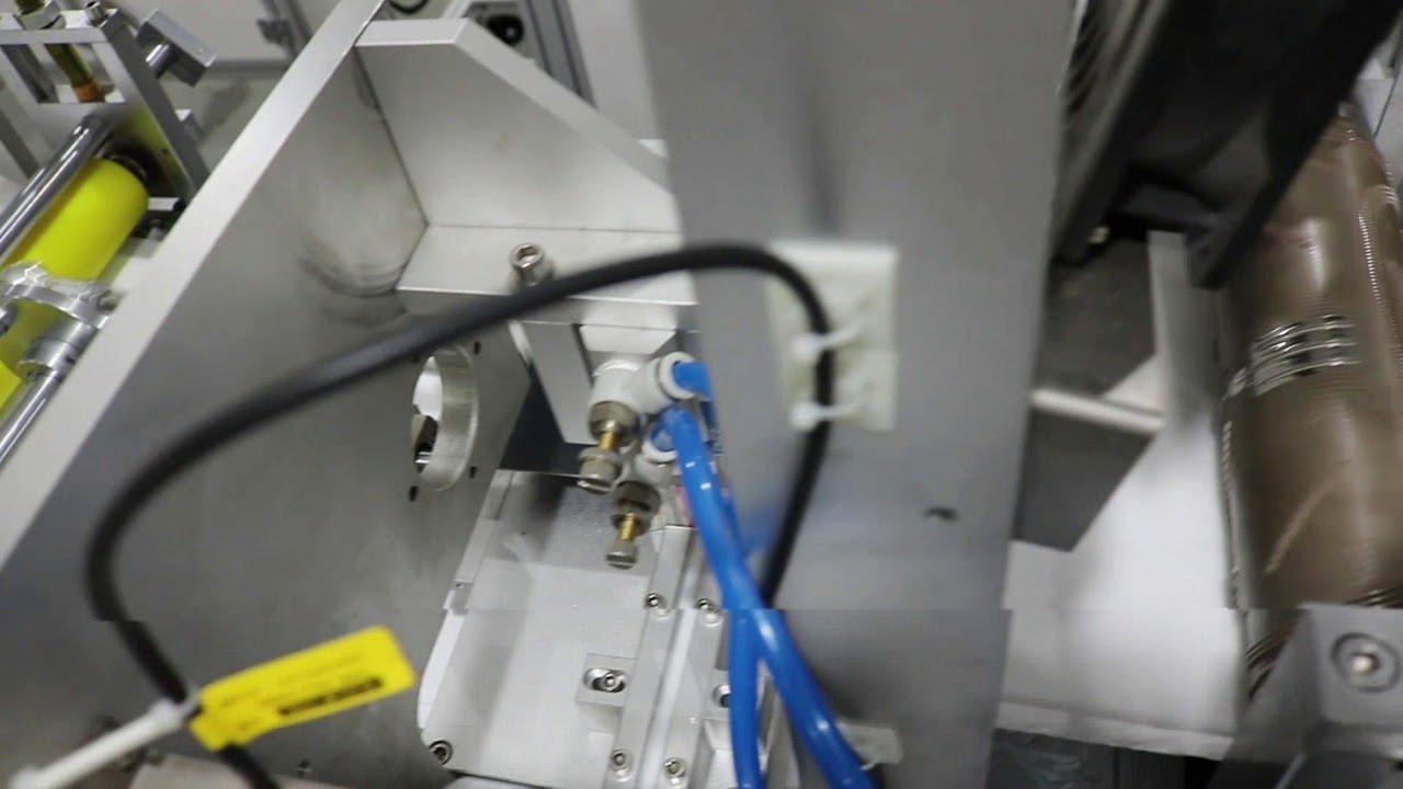 debugging N95 masks machine KN95 line after loading raw materials