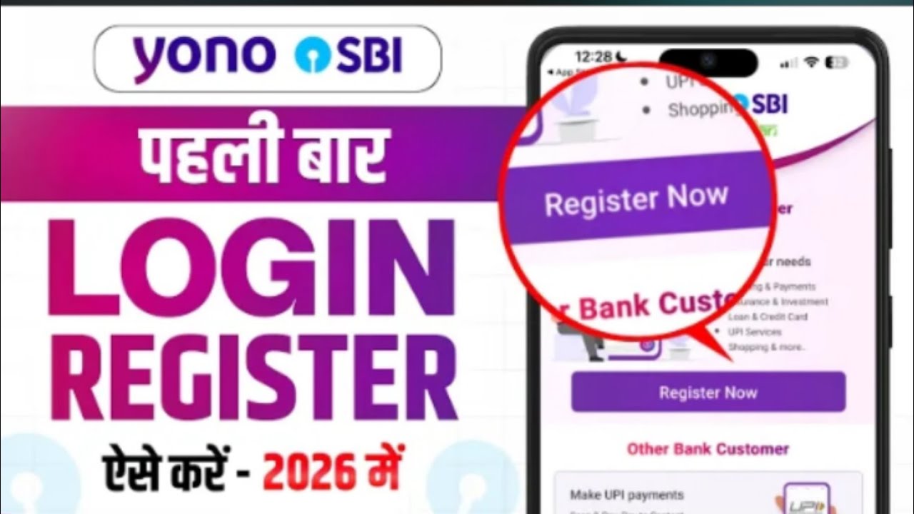How to register yono sbi app | SBI yono new registration | Yono sbi login kaise kare | yono login