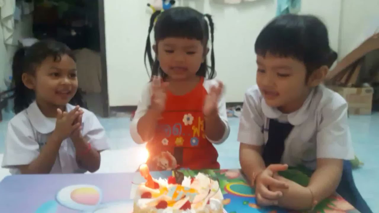 อยากเป่าเค้กวันเกิดคะ