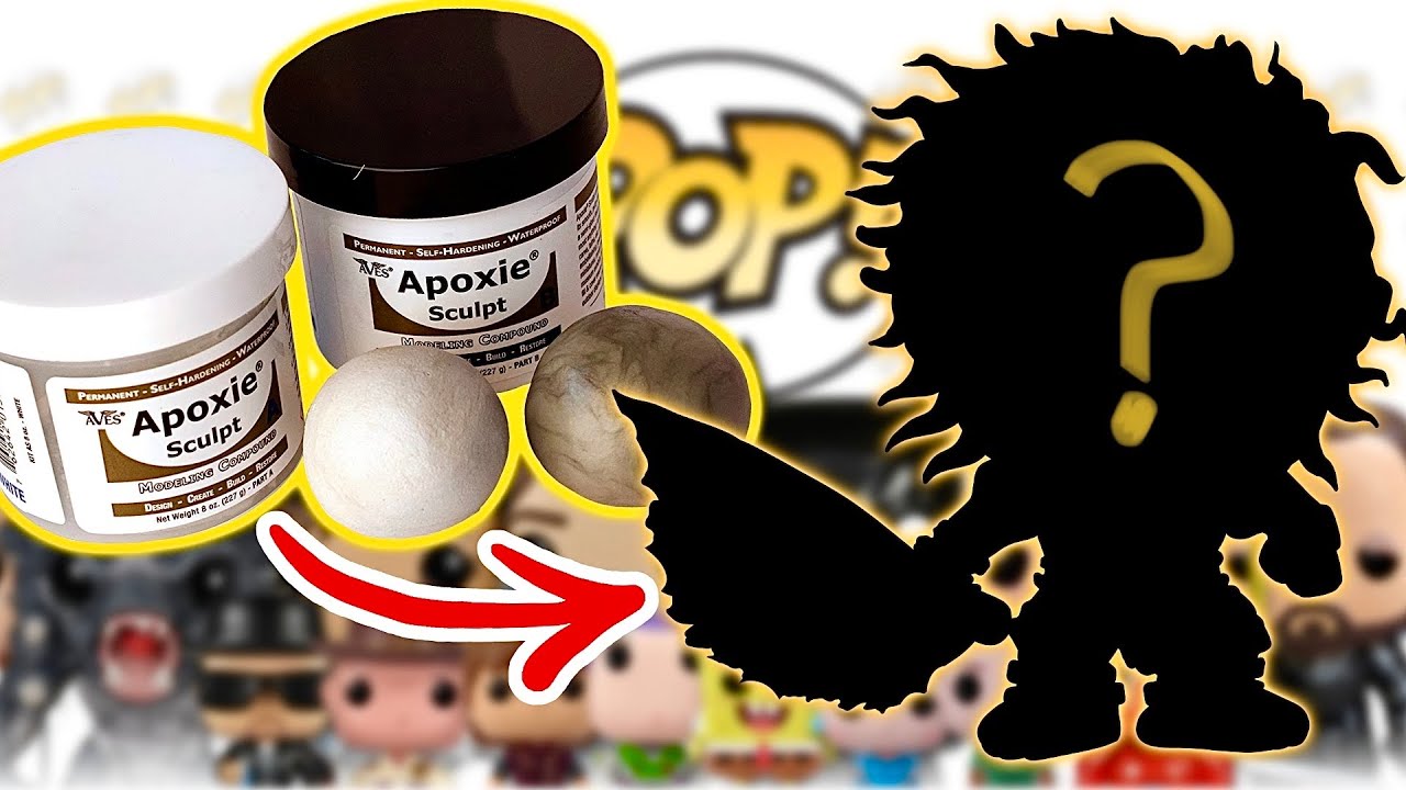 THE FUNKOS ARE BACK! Using APOXIE Sculpt to DIY For The First Time!