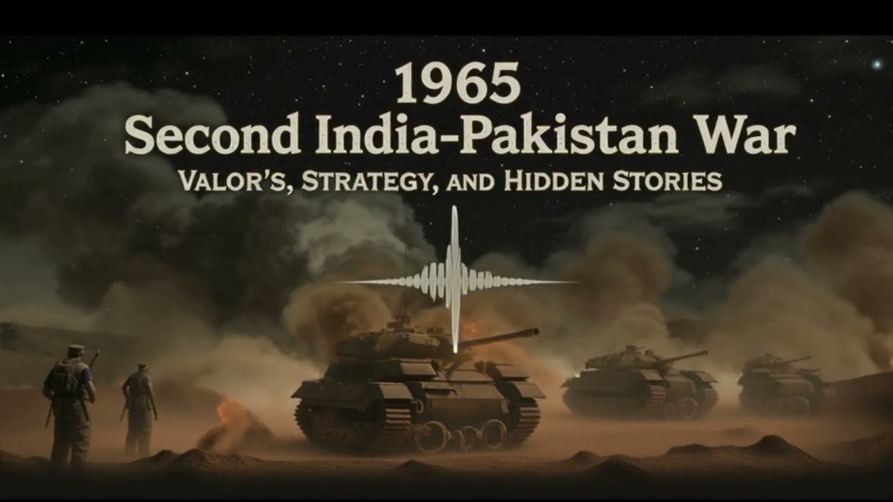 1965 Second India–Pakistan War – Hidden Strategies, Valor & Tactical Bravery | Audiobook