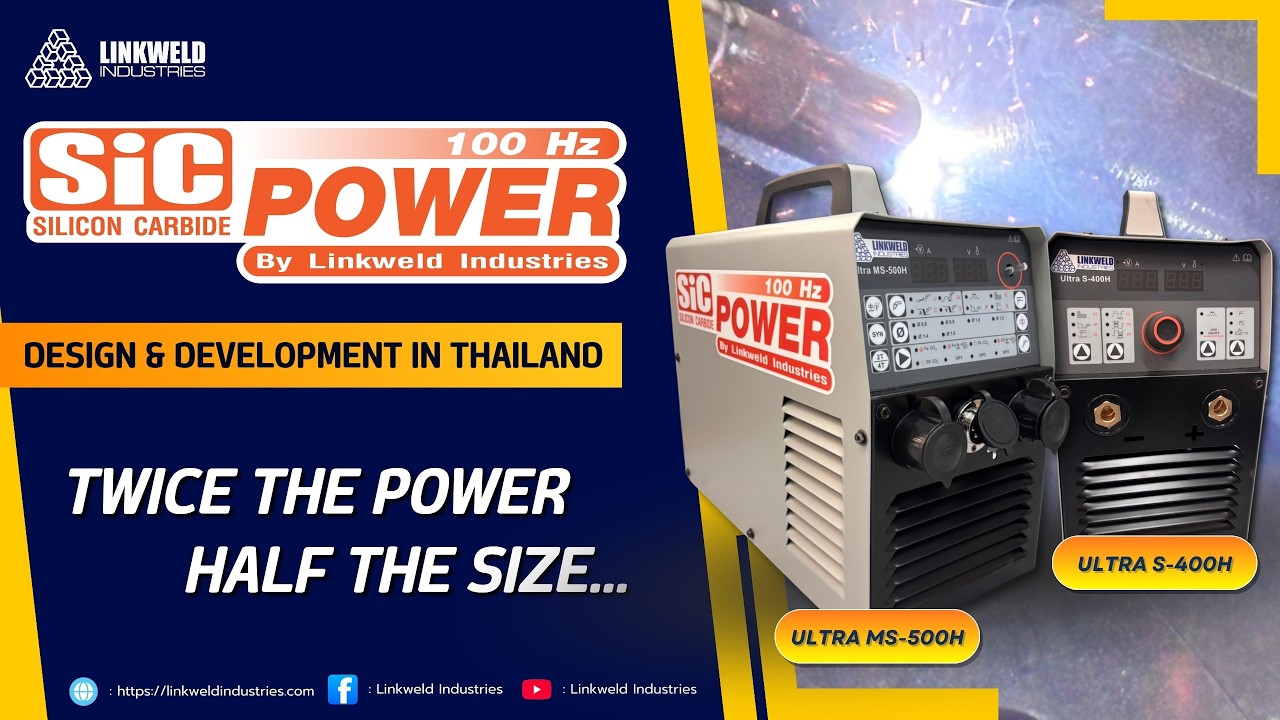 SiC - Silicon Carbide Inverter 100 kHz (By Linkweld Industries)