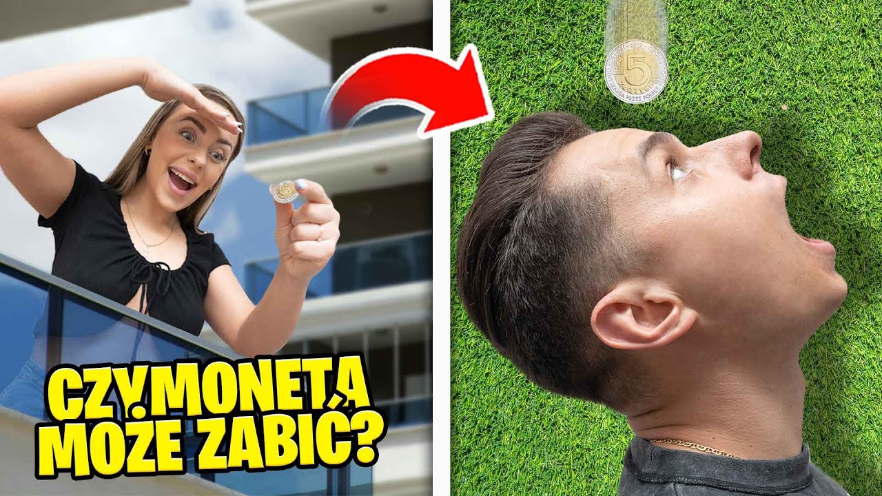 Czy MOŻNA ZGINĄĆ od RZUTU MONETĄ? Sprawdzam DZIWNE MITY!