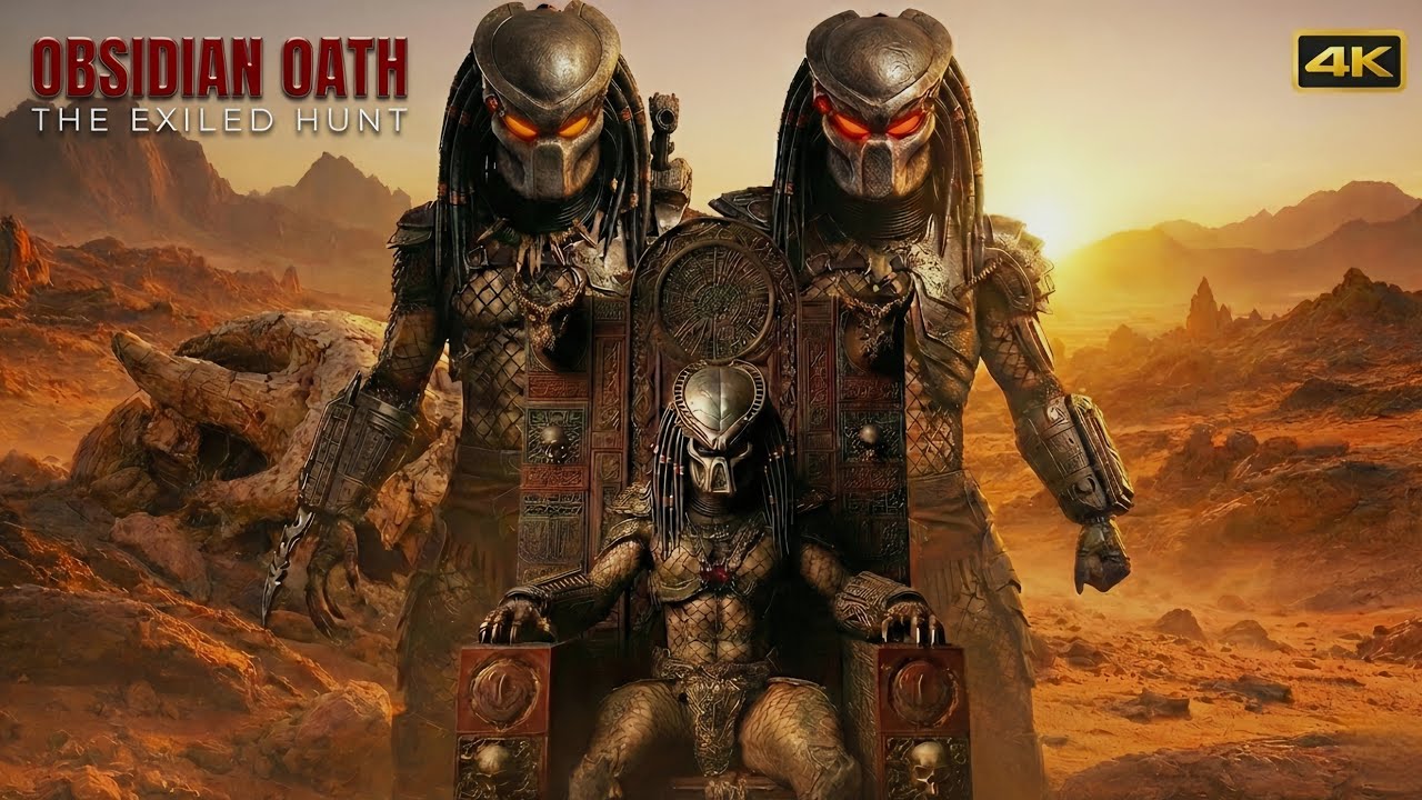 Obsidian Oath: The Exiled Hunt | Predator Fan Film | AI Video & Music Generated