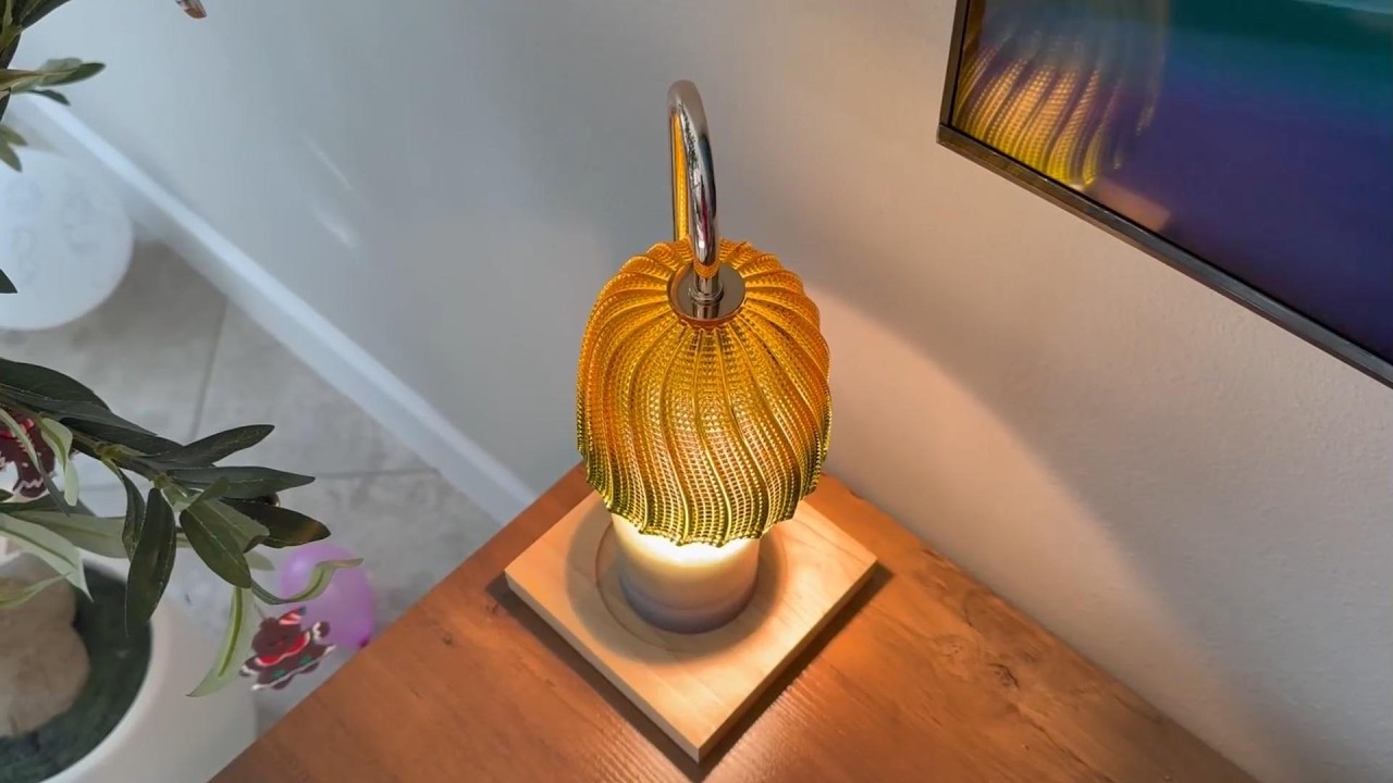 Glocusent Candle Warmer Lamp with Timer & Dimmer – Height Adjustable Electric Wax Melt Warmer
