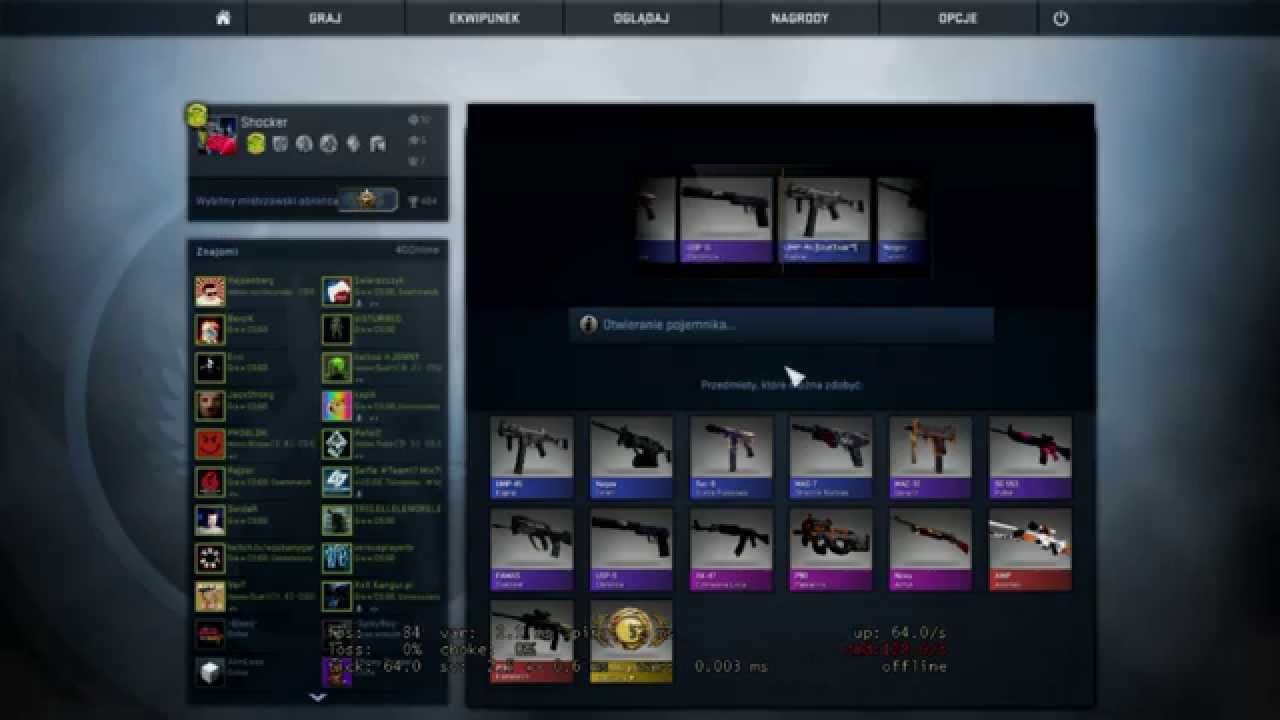 Mega wielki Shock`ujacy opening! CS:GO Case opening #01
