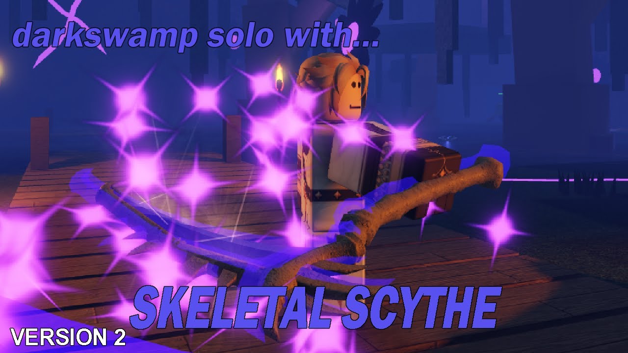 Alstigar Darkswamp solo with Skeletal scythe (V2) - Wave Defense: OVERDRIVE!