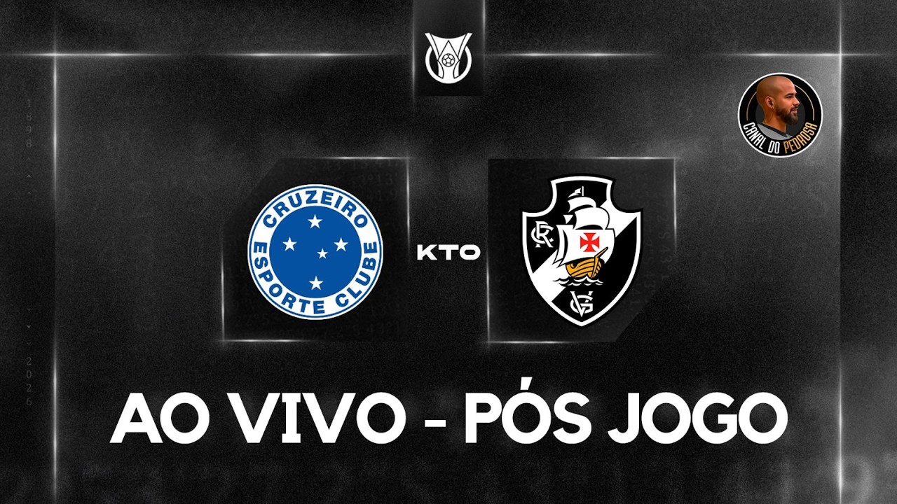 LIVE KTO PÓS-JOGO | CRUZEIRO 3X3 VASCO | QUE JOGO FOI ESSE? ARBITRAGEM VERGONHOSA...