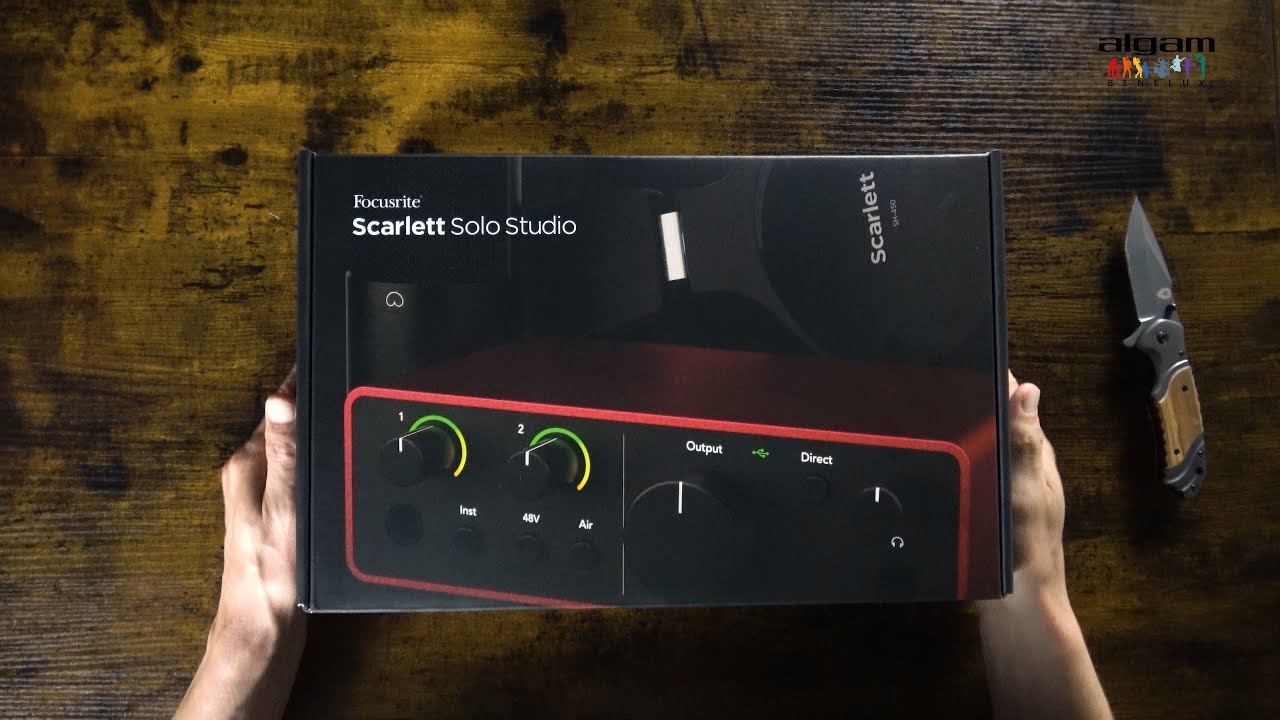 Unboxing - Focusrite Scarlett Solo Studio 4th Gen
