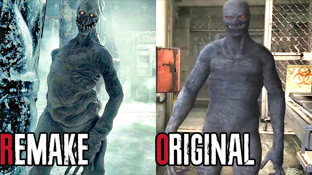 Regenerator Encounter REMAKE vs ORIGINAL (Resident Evil 4 Remake) 4K ULTRA HD