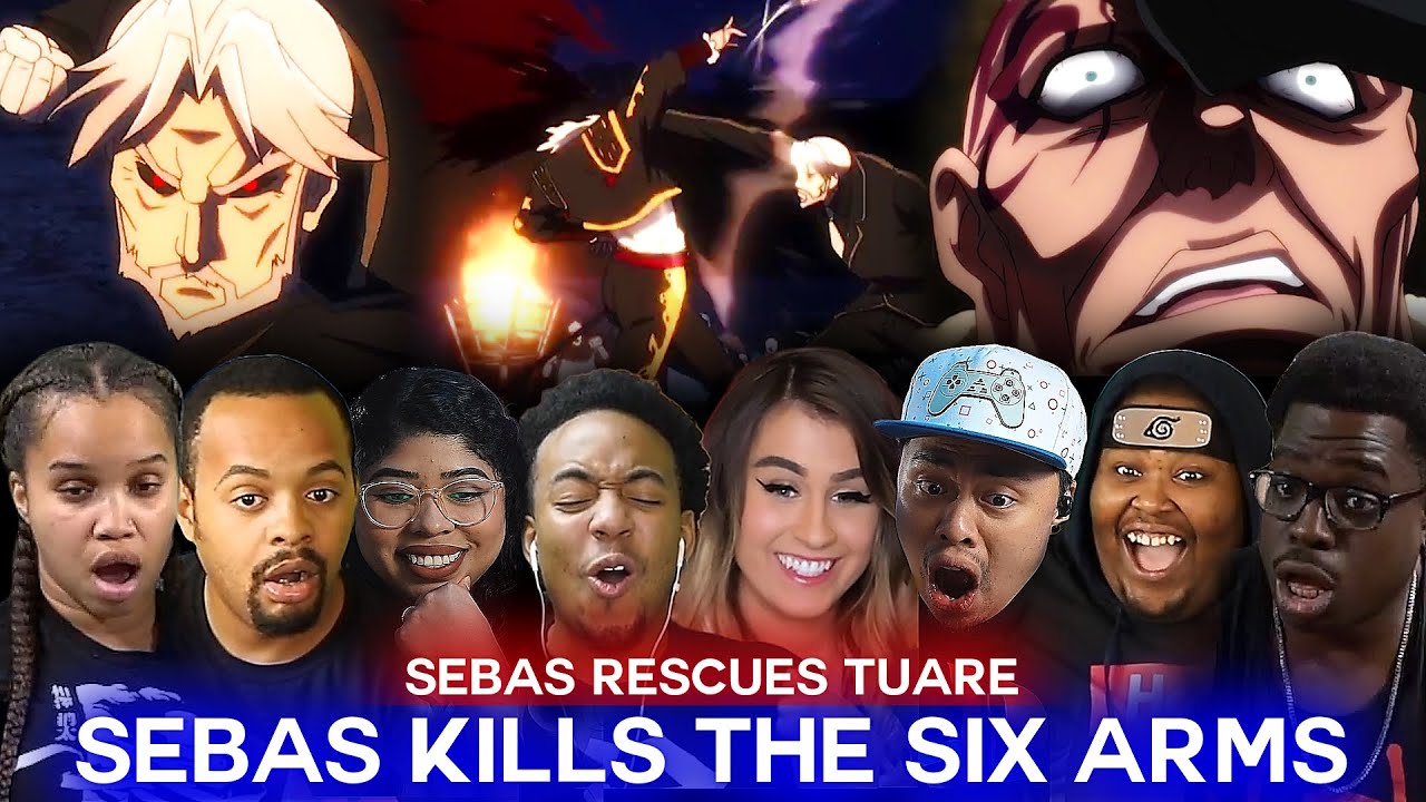 Sebas vs The Six Arms | Overlord 2 Ep 11, 12 Reaction Highlights