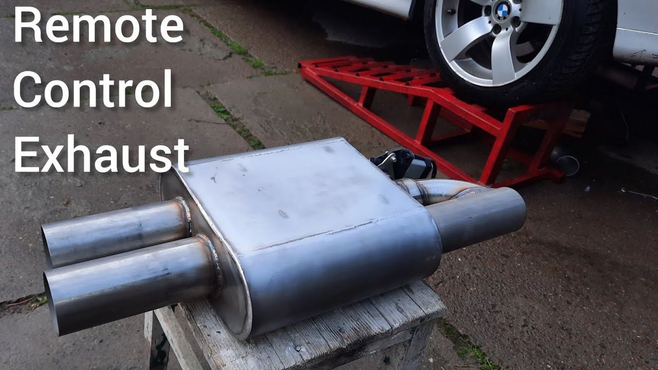 DIY 3 Inch Valvetronic Exhaust Muffler | Stainless Steel
