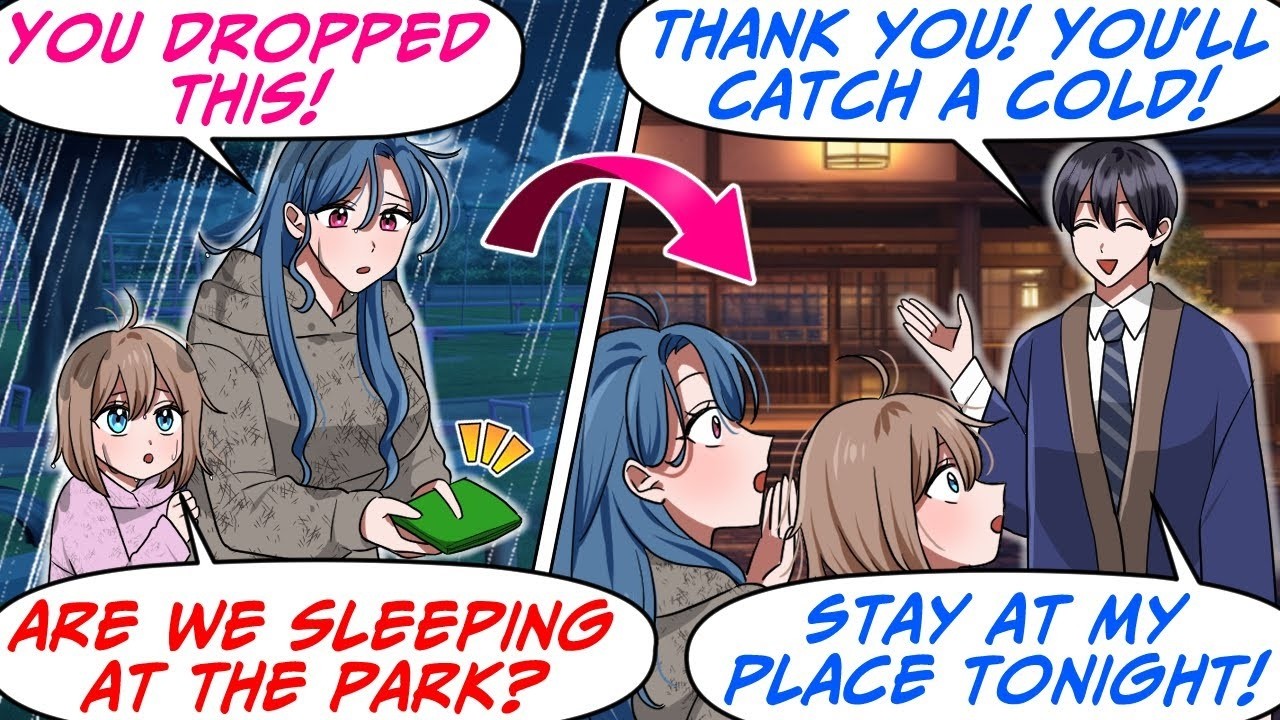 This Broke Mother & Daughter Found My Lost Wallet! So, I…[RomCom Manga Dub]