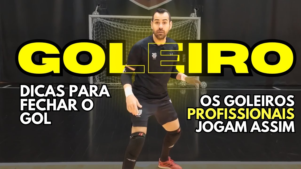 Dicas para goleiros de Futsal - Goleiro Profissional - i pro player futsal #futsal #gk #goleiro