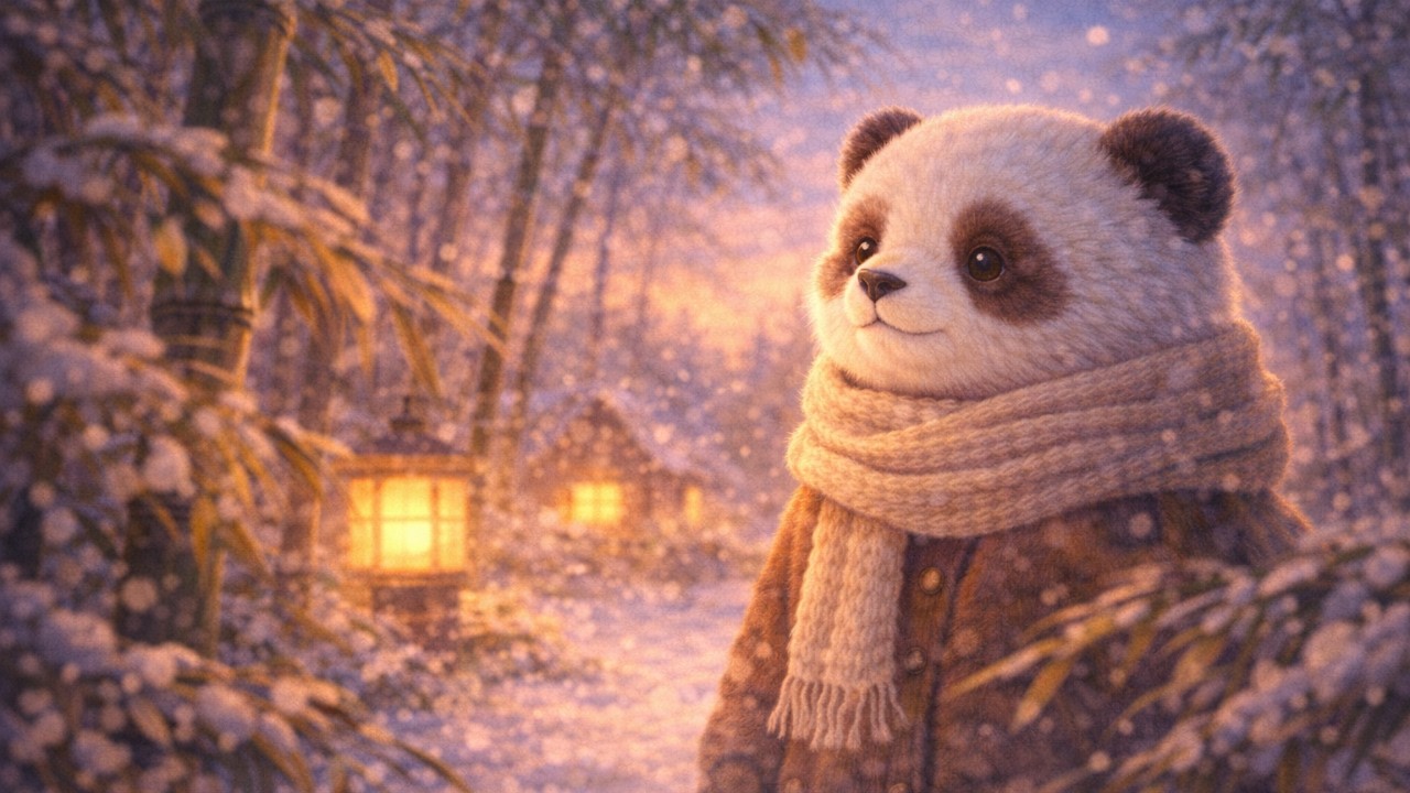 Quiet Panda Village | Where the Bamboo Whispers at Dusk