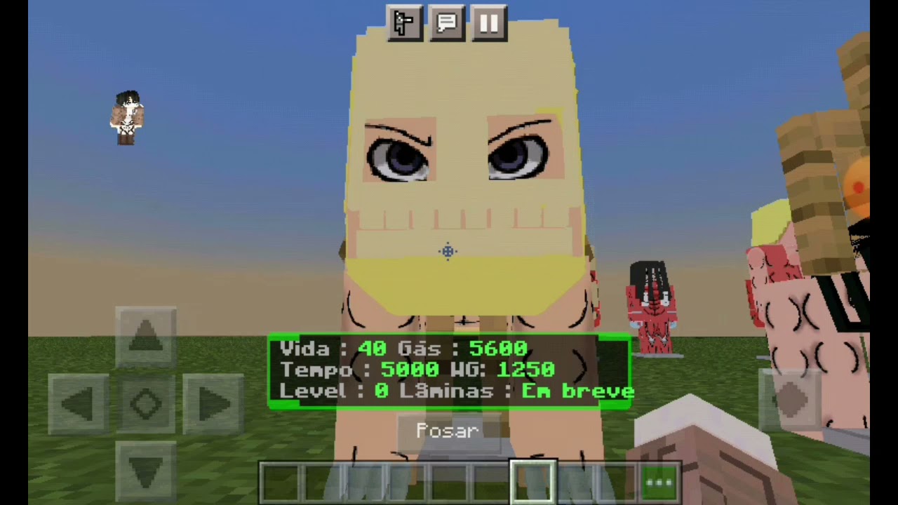 Atualização do addon de attack on Titan do WG