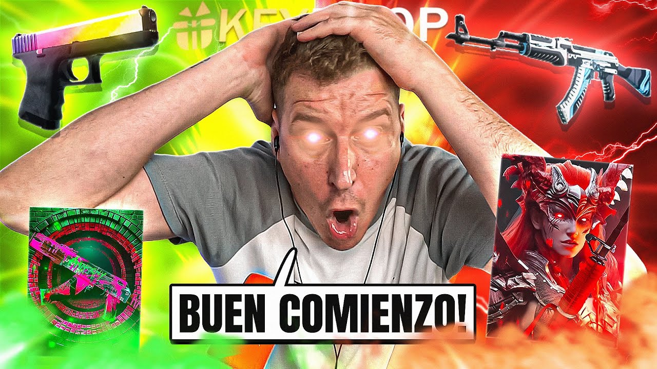 ASI SE EMPIEZA UN VIDEO DE KEYDROP JEJE