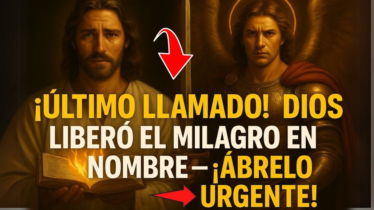 💌 ¡Con Lágrimas en Sus Ojos, Dios Dice: Hijo, Tu Milagro Está Aquí! ¡No Lo Ignores!